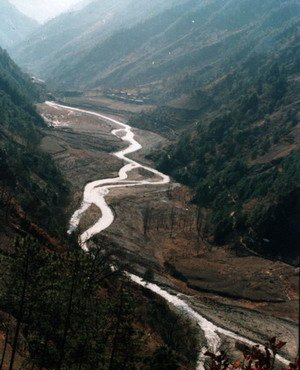 独龙江河谷