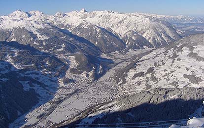 福拉尔贝格州林木山地