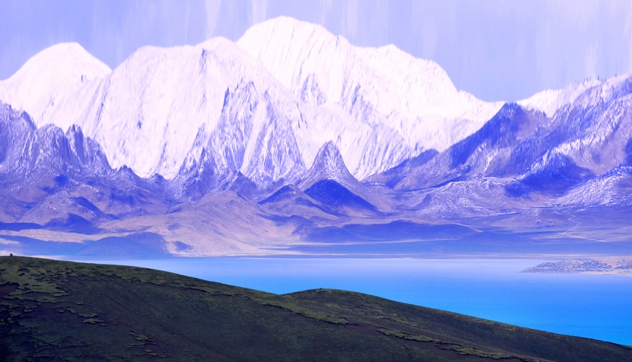 雪山湖