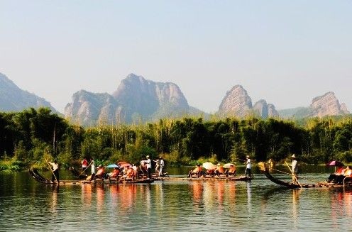 锦江漂流