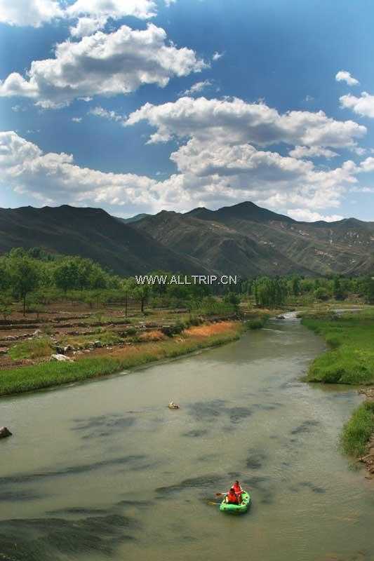 滹沱河漂流 