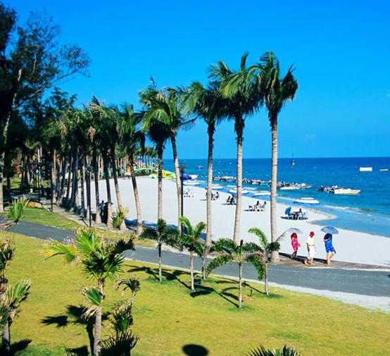 深圳去湛江.北海十里银滩旅游三天汽车团费用[湖光岩]