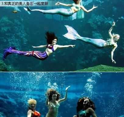 过裸体假期看活美人鱼