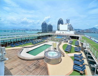 三亚到越南旅游 梦想号邮轮三亚-下龙湾四天海上豪华之旅