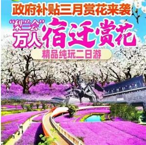 南京到宿迁   三台山项王故里•皂河龙运城纯玩2日